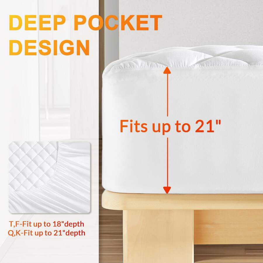 Heated Mattress Pad with Dual Controls