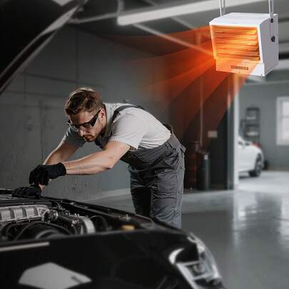 240 V Wall/Ceiling Garage Heater — Model Options