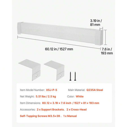 Steel Baseboard Heater Cover — 3, 4 or 5 ft