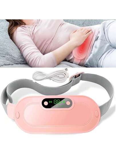 Cordless Waist Heating Belt with Vibration Modes