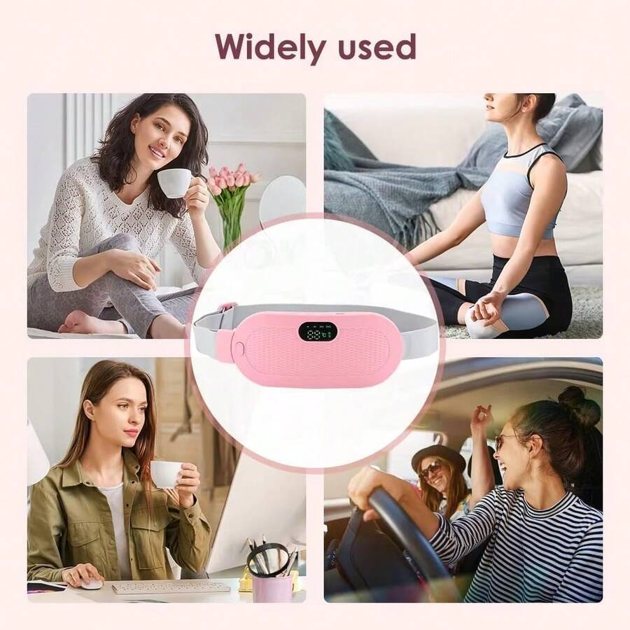 Cordless Waist Heating Belt with Vibration Modes