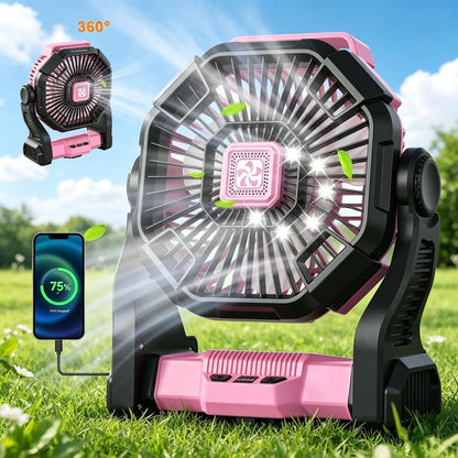 Portable Tabletop Camping Fan