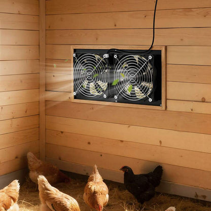 Solar-Powered Ventilation Fan Kit