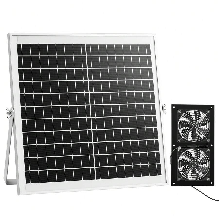 Solar-Powered Ventilation Fan Kit