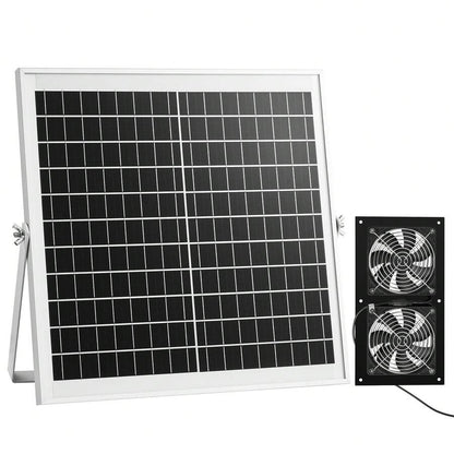 Solar-Powered Ventilation Fan Kit