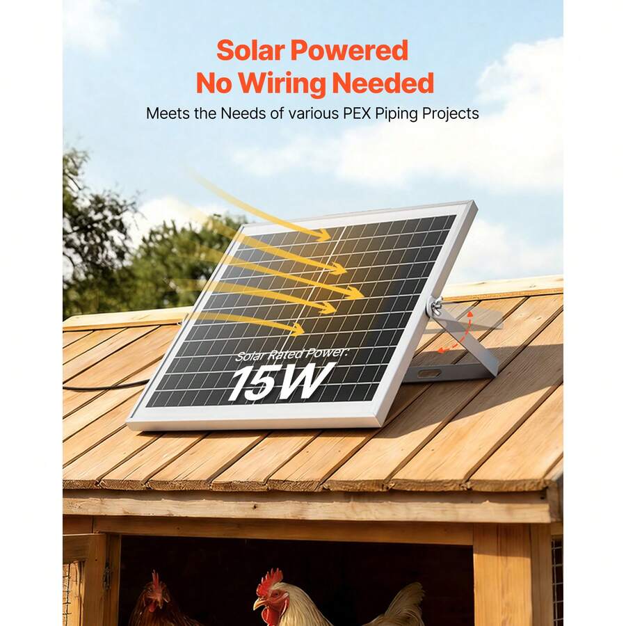 Solar-Powered Ventilation Fan Kit