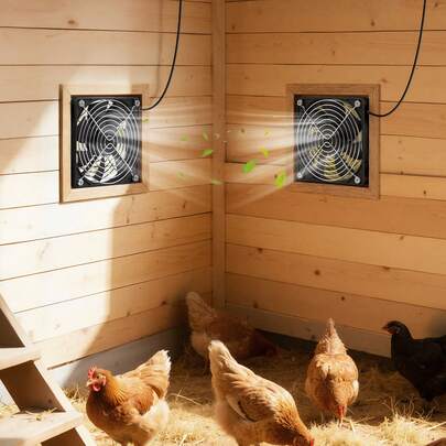 Solar-Powered Ventilation Fan Kit