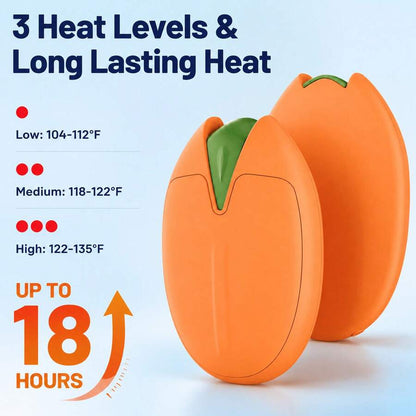 Double-Sided Rechargeable Hand Warmers — 2 Pack