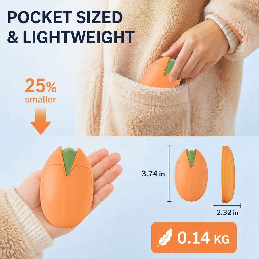 Double-Sided Rechargeable Hand Warmers — 2 Pack