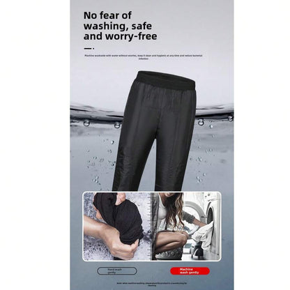 12-Zone USB Heated Pants — Power Bank Not Included