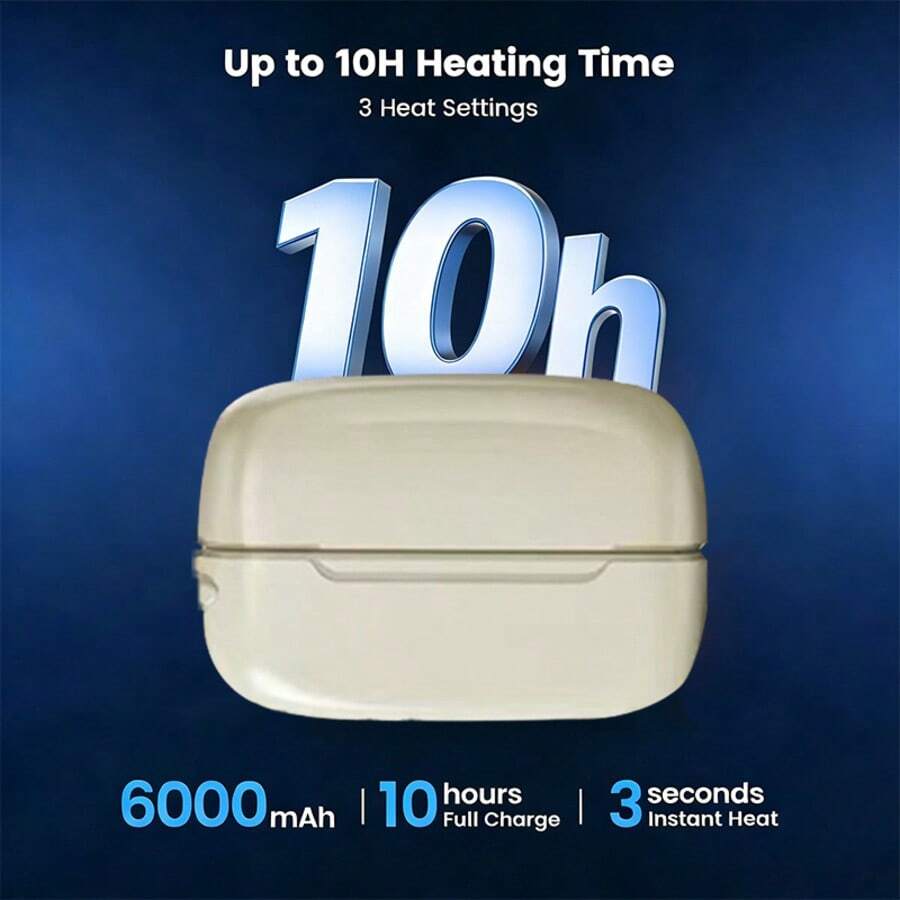 Magnetic Rechargeable Hand Warmers — 2 Pack