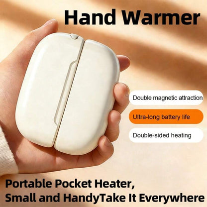 Magnetic Rechargeable Hand Warmers — 2 Pack