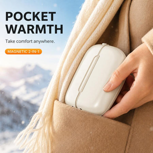 Magnetic Rechargeable Hand Warmers — 2 Pack