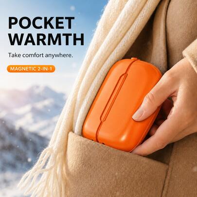 Magnetic Rechargeable Hand Warmers — 2 Pack